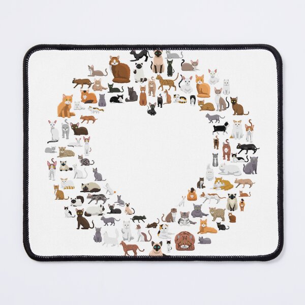 Item preview, Heart Shape Cat Lover Shirt designed and sold by SUPERHERON.