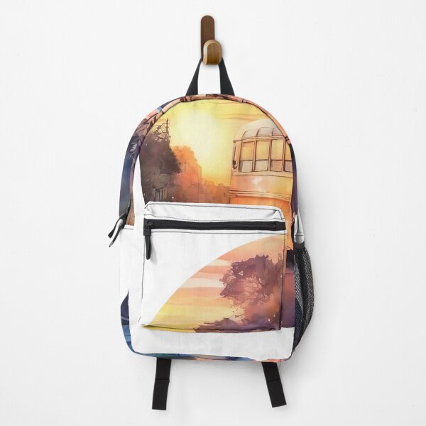 Item preview, Vibrant Watercolor Sunset (697) designed and sold by WASjourney.