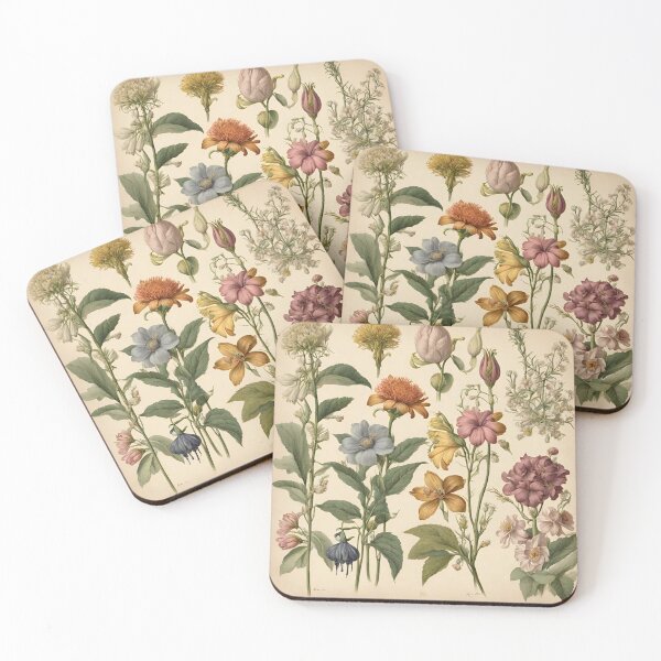 Item preview, Botanical (flowers d) designed and sold by BoxcarDesigns.