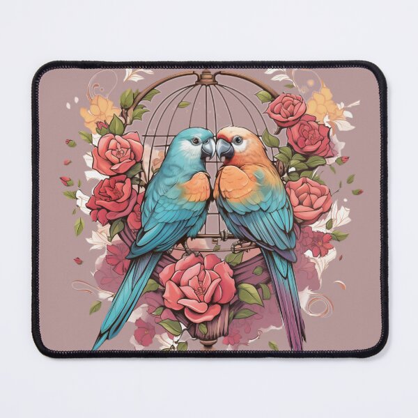 Item preview, Lovebirds Couple Vintage designed and sold by NordicKonzept.