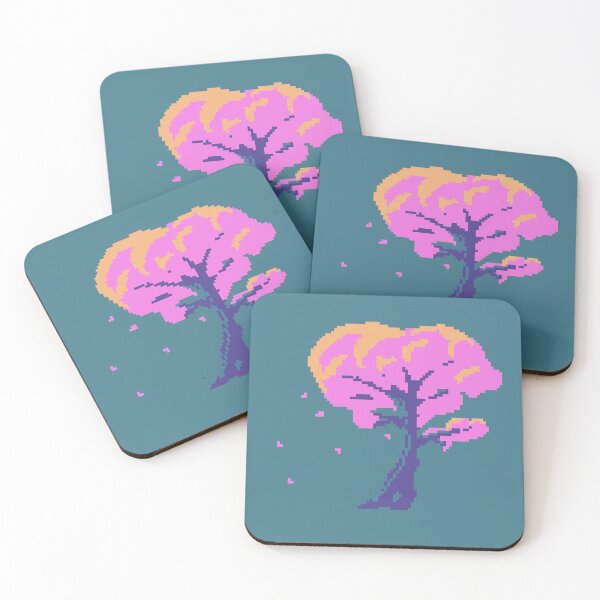 Item preview, Pixel cherry tree  designed and sold by JolionFenix.