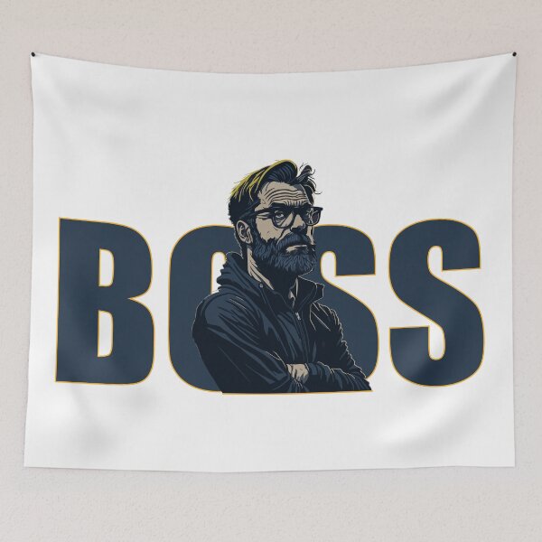 Item preview, Jurgen Klopp Liverpool coach Klopp the BOSS designed and sold by MA D.