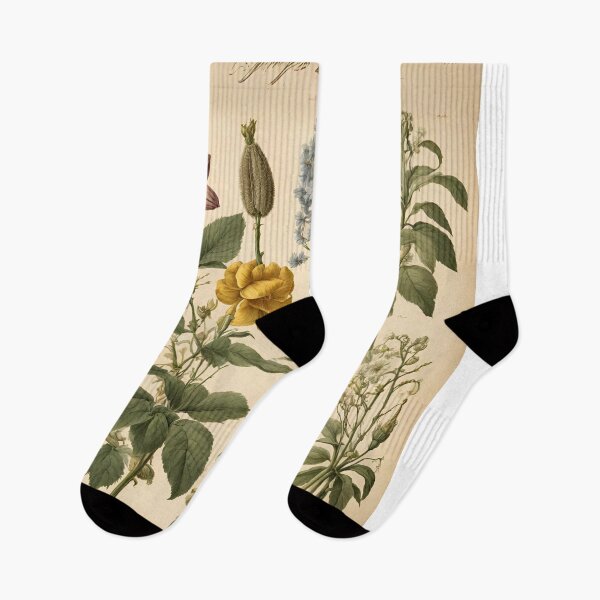 Item preview, Botanical (flowers e) designed and sold by BoxcarDesigns.