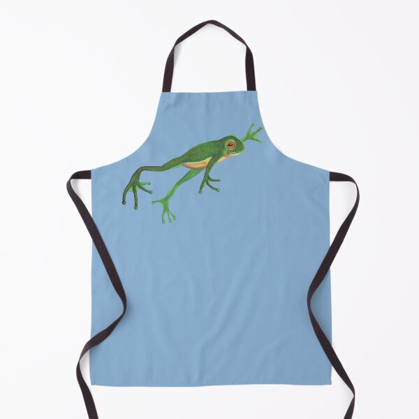 Item preview, Green Frog Smiling and Jumping designed and sold by Julia Doria.