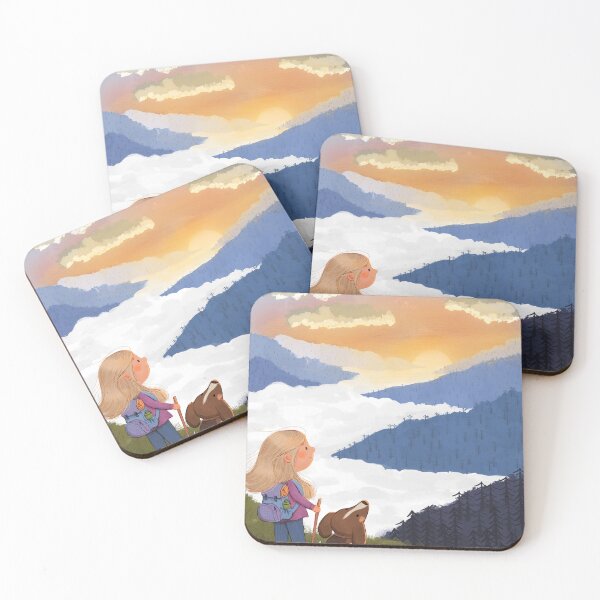 Item preview, Mountain sunset  designed and sold by lefacciotte.
