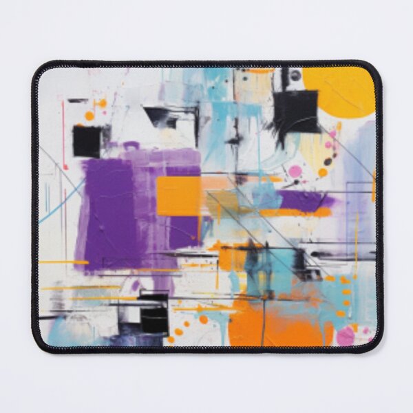Item preview, Vibrant Modern Art Bold Abstract Eccentric geometric Design  designed and sold by NortonArt.
