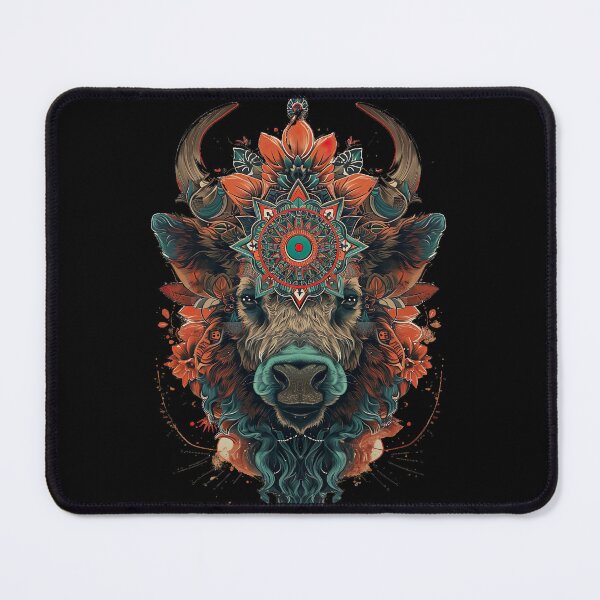 Item preview, Trippy South American Sacred Bull designed and sold by Psyberspace.