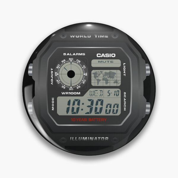 Item preview, Casio AE1200 AE1200WH-1A designed and sold by RadDadArt.