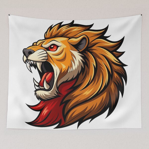 Item preview, roaring lion designed and sold by Arextr.