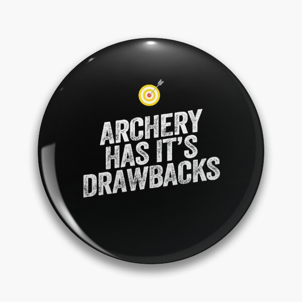 Item preview, Archery Has It's Drawbacks Arrow Bullseye quiver draw designed and sold by w1ckerman.