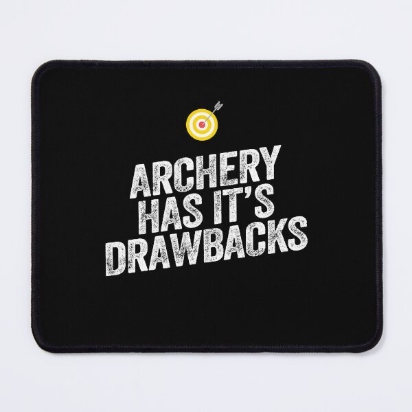 Item preview, Archery Has It's Drawbacks Arrow Bullseye quiver draw designed and sold by w1ckerman.