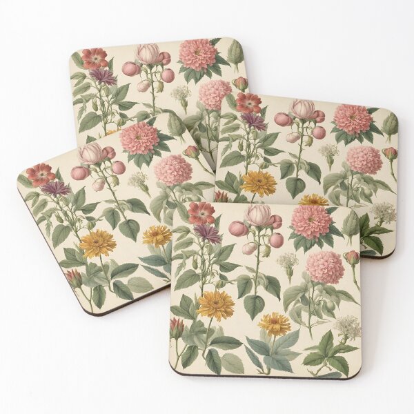 Item preview, Botanical (flowers i) designed and sold by BoxcarDesigns.