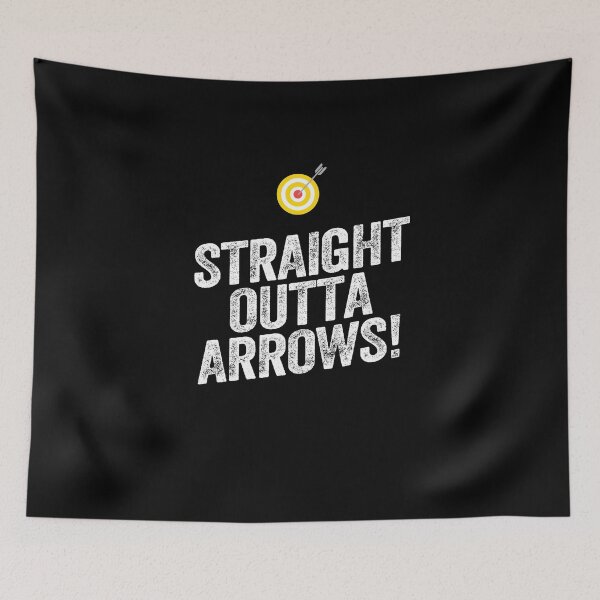 Item preview, Straight Outta Arrows Archery Bullseye quiver draw designed and sold by w1ckerman.