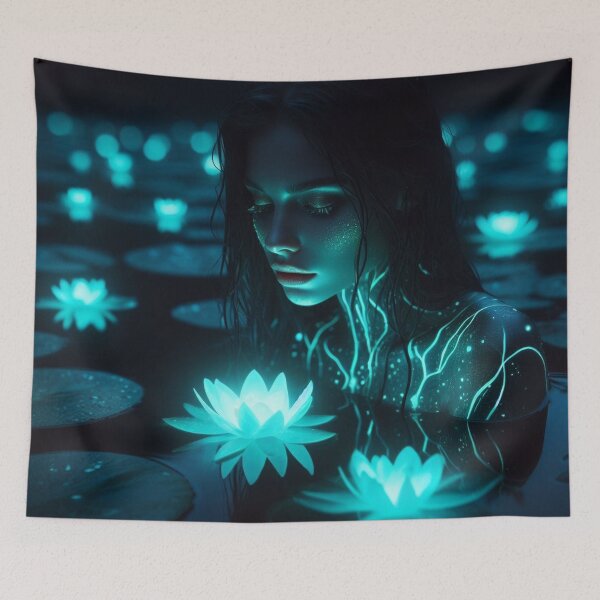 Item preview, Glowing lily (face) 5 designed and sold by Rockwoman.