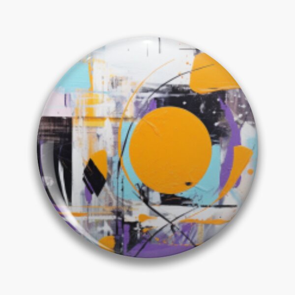 Item preview, Vibrant Modern Art Bold Abstract Eccentric geometric Design  designed and sold by NortonArt.
