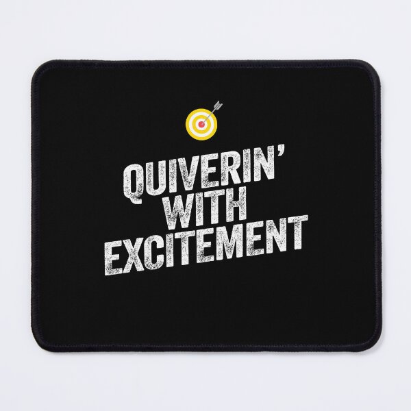 Item preview, Quiverin' with Excitement Arrows Archery Bullseye quiver draw designed and sold by w1ckerman.