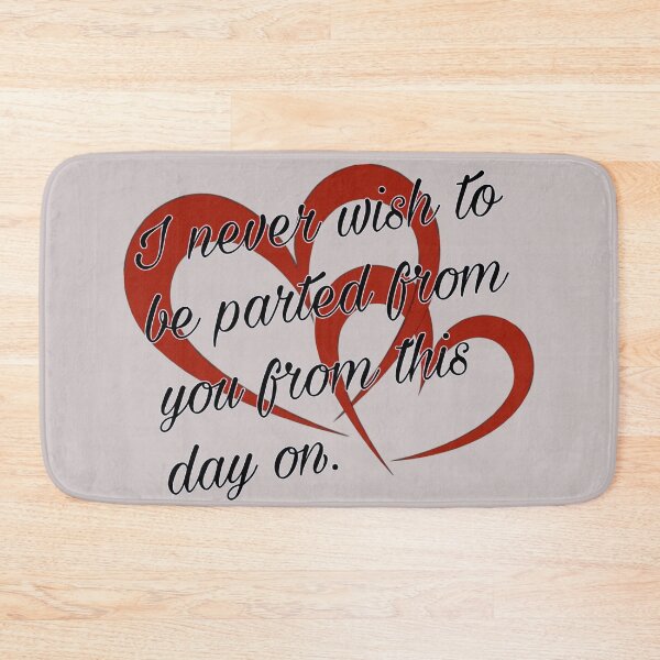 Item preview, I never wish to be parted from you from this day on. designed and sold by Megaera8.