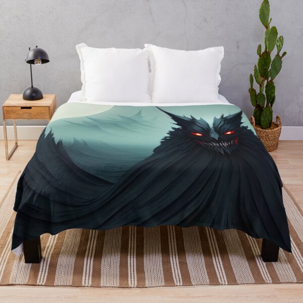 Item preview, Dark, eerie landscape, menacing creature, full moon. designed and sold by ArtComixHaven.