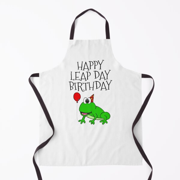 Item preview, Happy Leap Day Birthday Frog 29th February designed and sold by doodlerob.