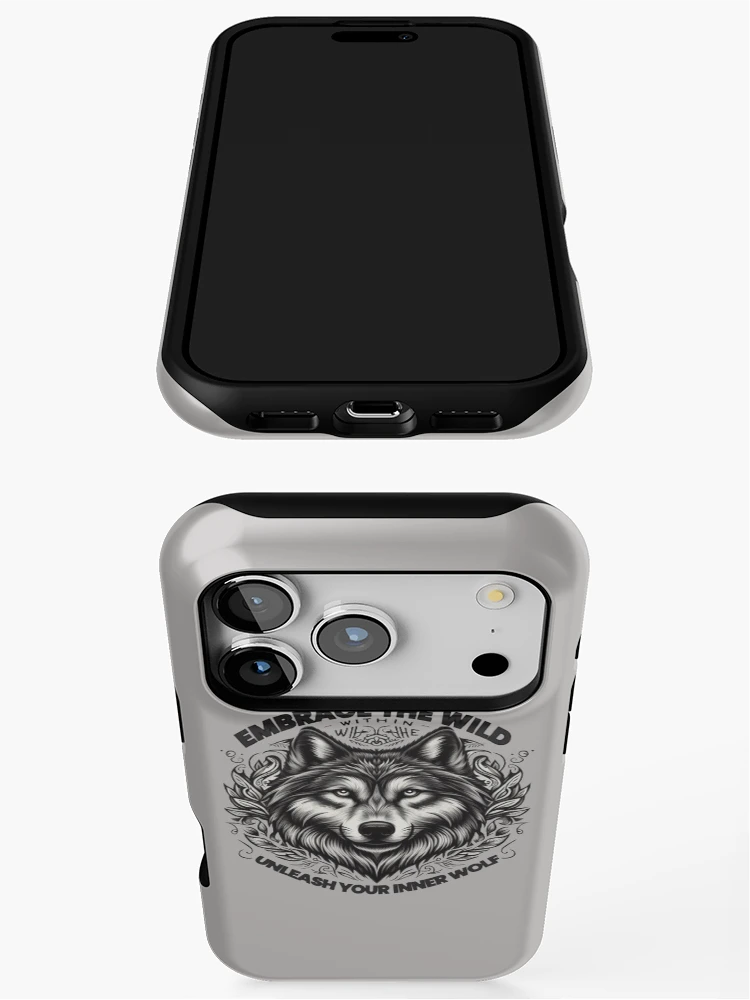 Thumbnail 3 of 4, iPhone Case, Wolf designed and sold by Rui Fernandes.