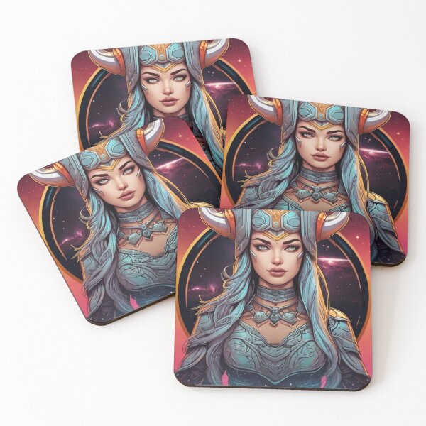 Item preview, Space Viking Queen designed and sold by TondoMeander.