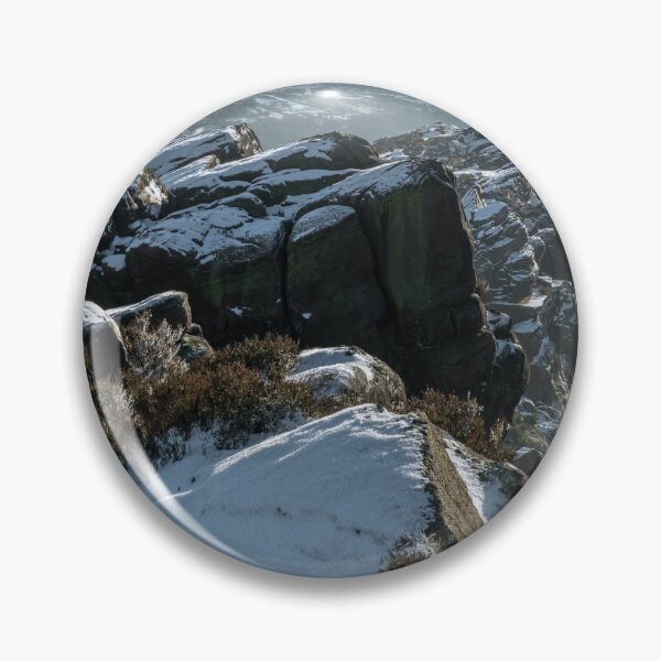 Item preview, A rural Staffordshire Peak District winter landscape scene. designed and sold by RobThorley.