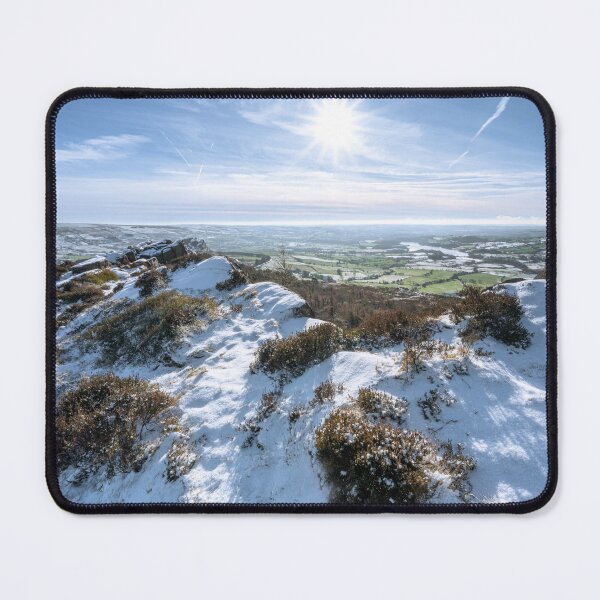 Item preview, A rural Staffordshire Peak District winter landscape scene. designed and sold by RobThorley.