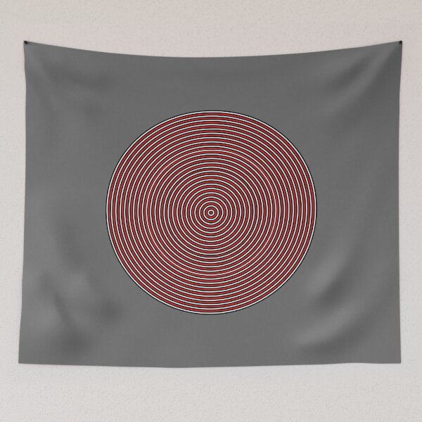 Item preview, circle burst  radial pattern geometric design symmetry abstract designed and sold by 4rpixs.