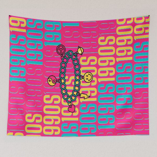 Item preview, 1990s retro design 23 - OG Pink Background designed and sold by PunjabanJatti.
