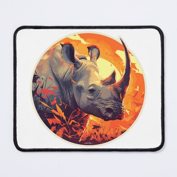 Item preview, Black Rhino Endangered species designed and sold by SMARTKIT DESIGNAGENCY.