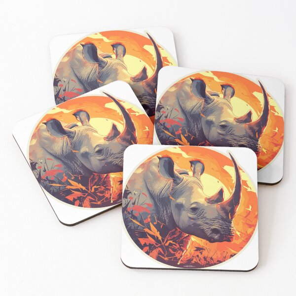 Item preview, Black Rhino Endangered species designed and sold by SMARTKIT  DESIGNAGENCY.