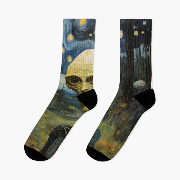 Item preview, Aliens zombies at night in the forest designed and sold by enhan.