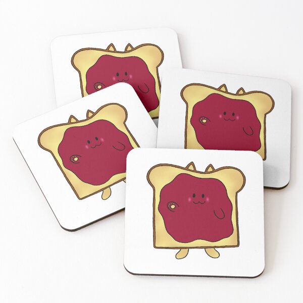 Item preview, Jammy Toast Boi designed and sold by KawaiiKuisine.