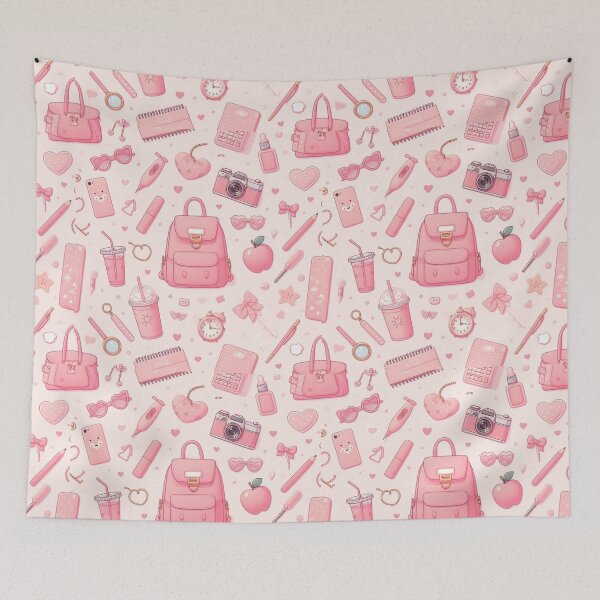 Item preview, Cute pink preppy set designed and sold by CandyVenom.