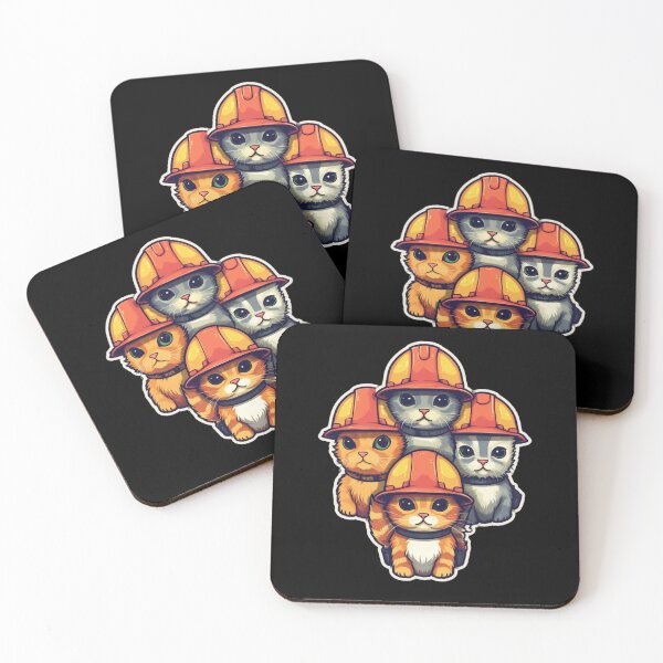 Item preview,  Paws & Helmets - Catswithhardhats designed and sold by LuNkyRose.