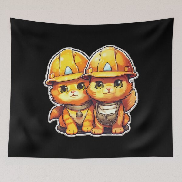 Item preview,  Paws & Helmets - Catswithhardhats designed and sold by LuNkyRose.