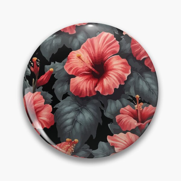 Item preview, Fantasy Florals Hawaiian Hibiscus Vector Art 3 designed and sold by taiche.