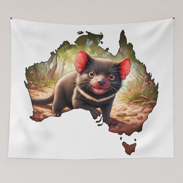 Item preview, Cartoon Tasmanian Devil designed and sold by RubisLeaf.