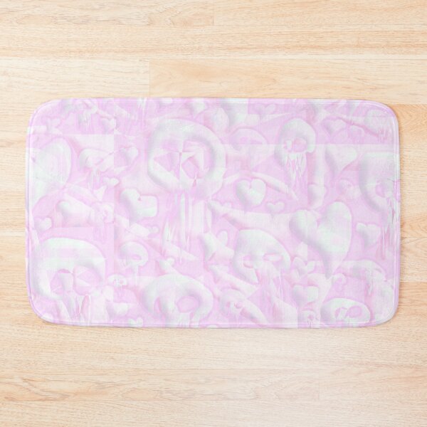 Item preview, Skulls and Hearts (Pale Pink) designed and sold by skullbal.