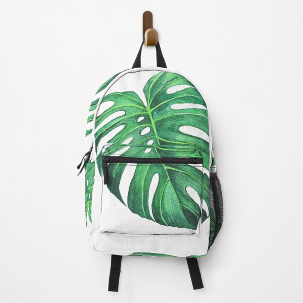 Item preview, Monstera leaf tropical watercolor illustration designed and sold by Wolshebnaja.