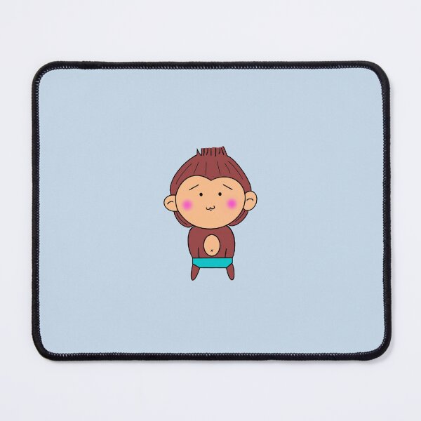 Item preview, a shy cute monkey designed and sold by monkey-choi.