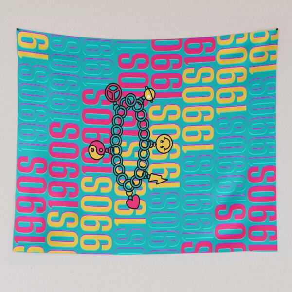 Item preview, 1990s retro design 23 - OG Blue Background designed and sold by PunjabanJatti.