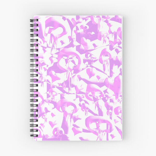 Item preview, Skulls and Hearts (Dazzling Pink) designed and sold by skullbal.