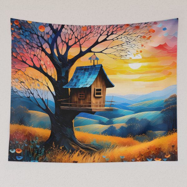 Item preview, The Bird House designed and sold by ArtsyWishesShop.