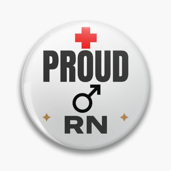 Item preview, Proud Male Nurse designed and sold by lovearmywearco.