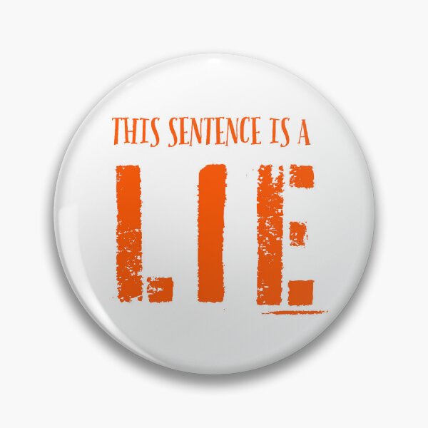 Item preview, This sentence is a lie designed and sold by VonKalt.