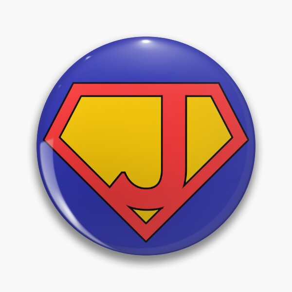 Item preview, Letter J | Super Letter | Red and Yellow designed and sold by Christiana-Art.