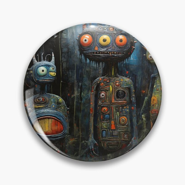 Item preview, Monster Alien at night in the forest designed and sold by enhan.