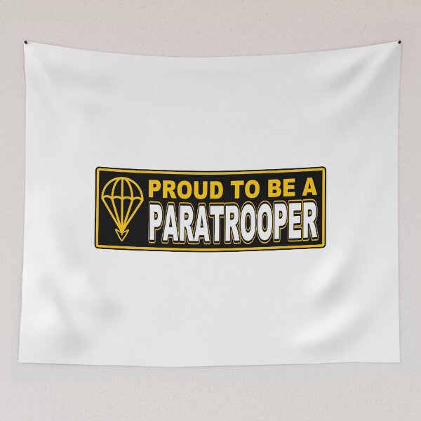 Item preview, Proud to be a Paratrooper; designed and sold by StickerApe.