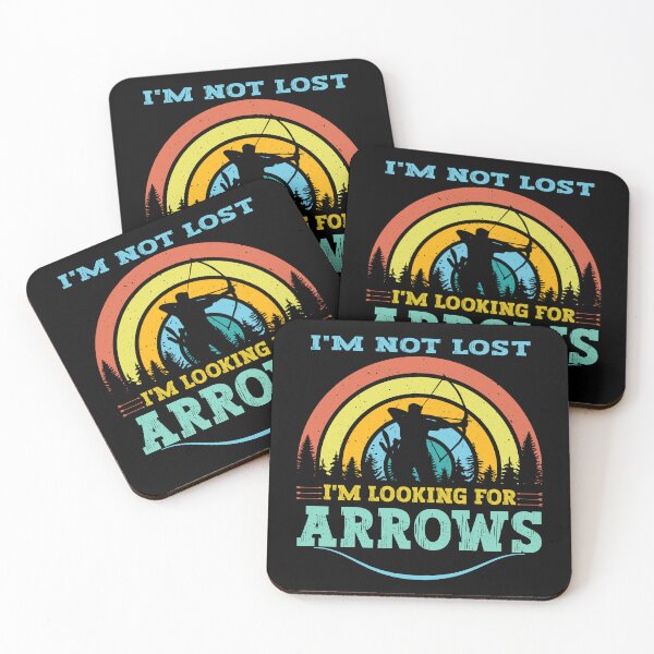 Item preview, Funny barebow i'm not lost i'm looking for arrows designed and sold by Ouzgane.